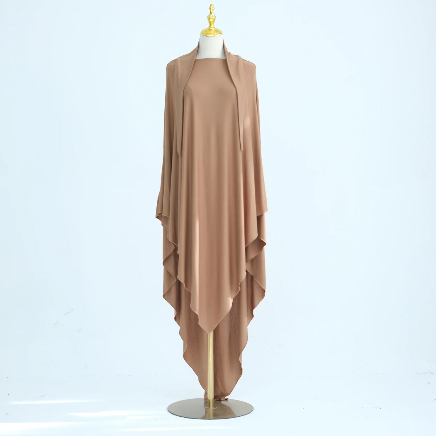 Stretchy Khimar Hijab by Saviig - Modest Islamic Headcover for Muslim Women