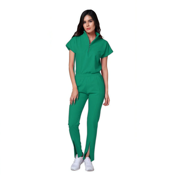 Saviig Surgical Scrubs Set: Anti-Wrinkle Hand Drawn Top & Pants - Hot Seller