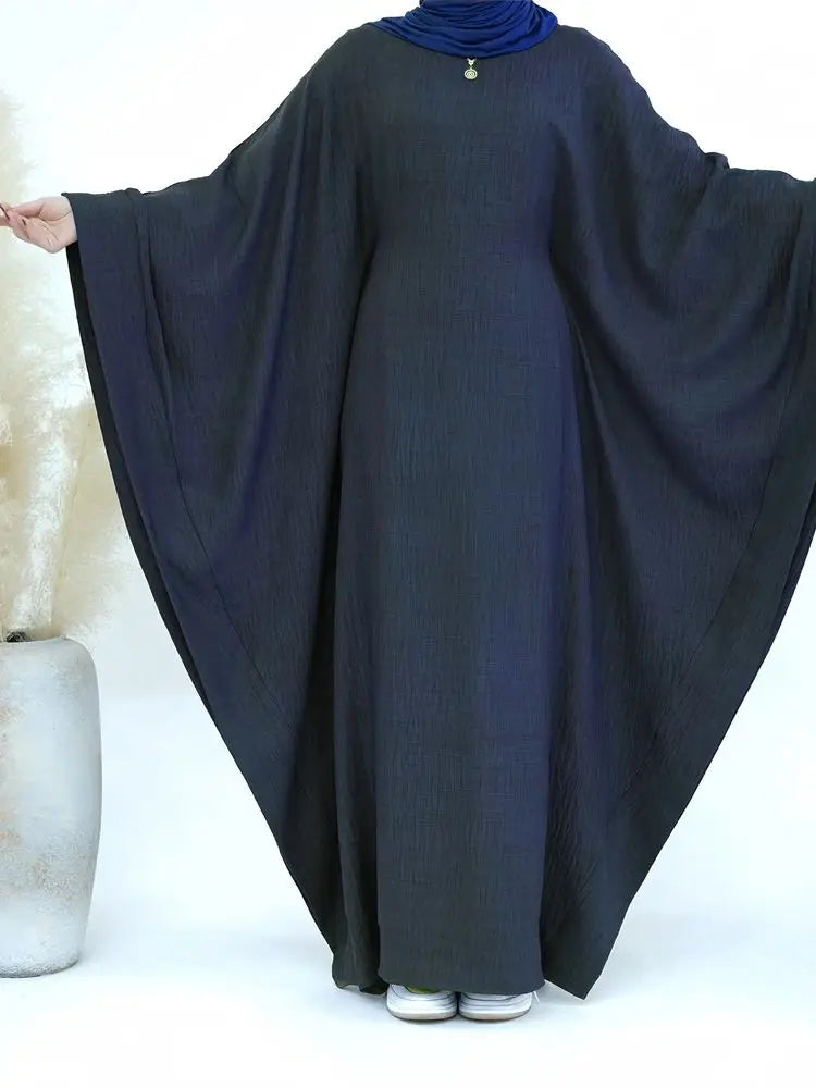 Saviig Ramadan Plus Size Kimar Kebaya Abaya Muslim Modest Dress for Women