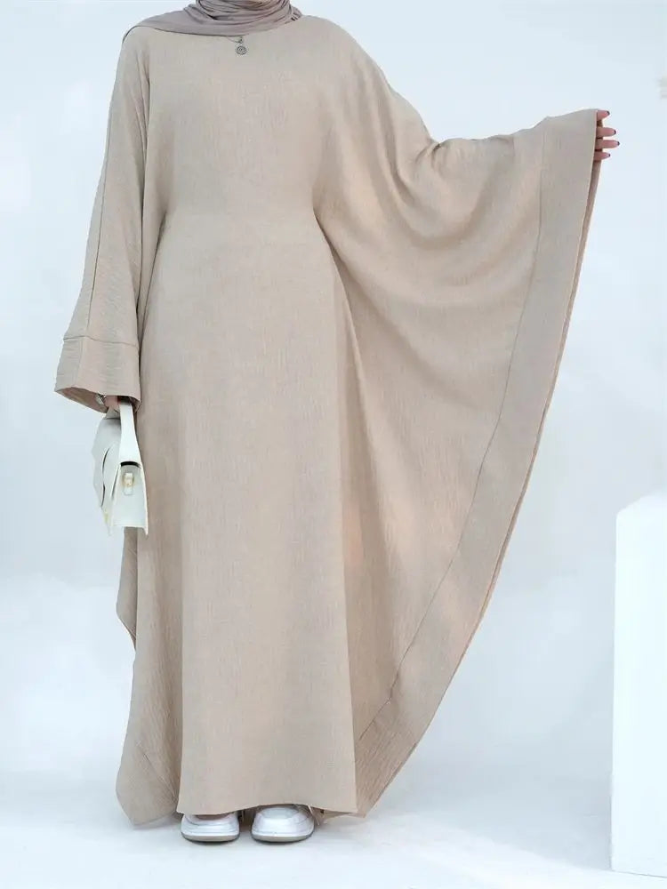 Saviig Ramadan Plus Size Kimar Kebaya Abaya Muslim Modest Dress for Women