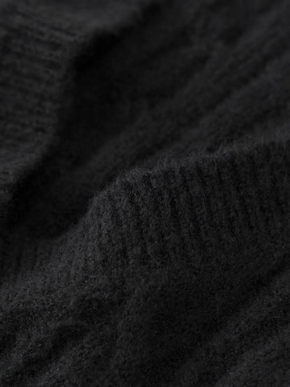 Saviig Autumn Winter Knitted Vest - 2024 New Design V-neck Sleeveless Casual Vest