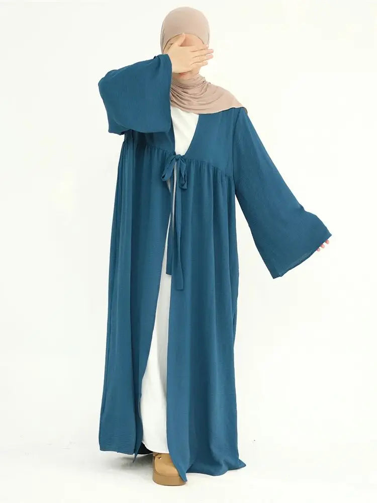 Saviig Ramadan Eid Modest Abaya Dubai Muslim DressOMETRY Women's Kaftan